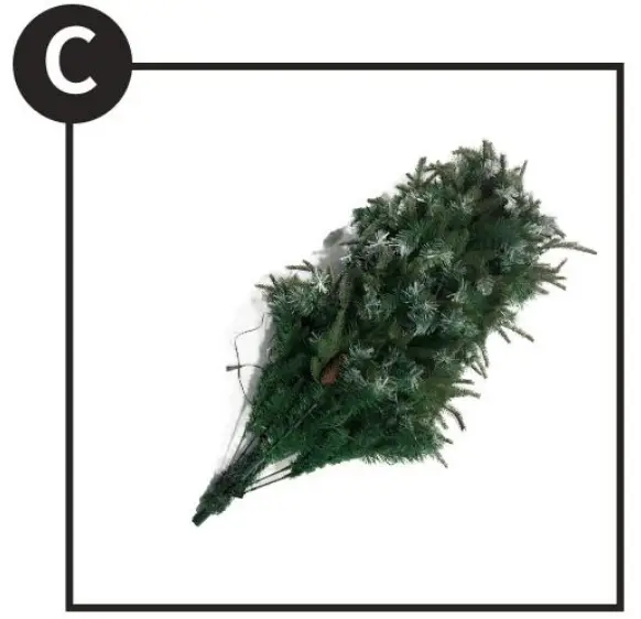 JOHN LEWIS 76031412 7 Ft Newington Pre lit Christmas Tree 9Ft Tree parts