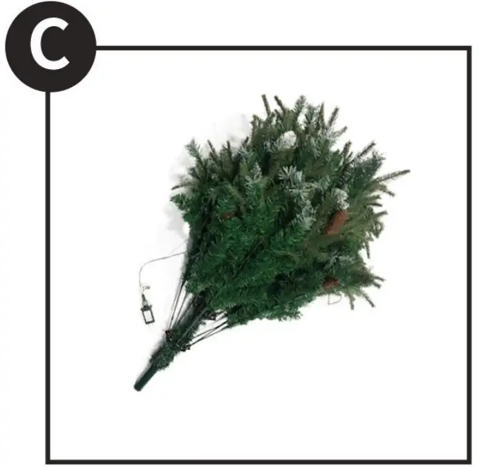 JOHN LEWIS 76031412 7 Ft Newington Pre lit Christmas Tree 5-7FT tree parts