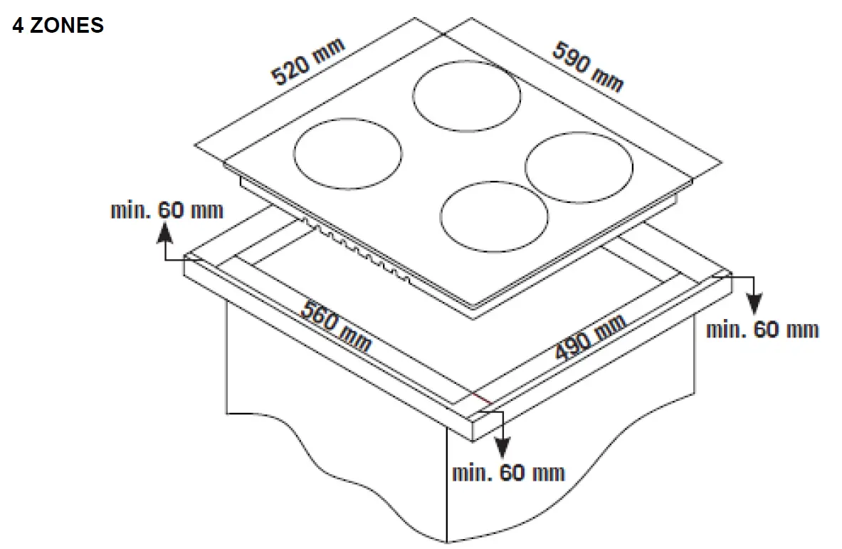 VIVAX BH-02T Series Built-In Ceramic Circuit Board 15