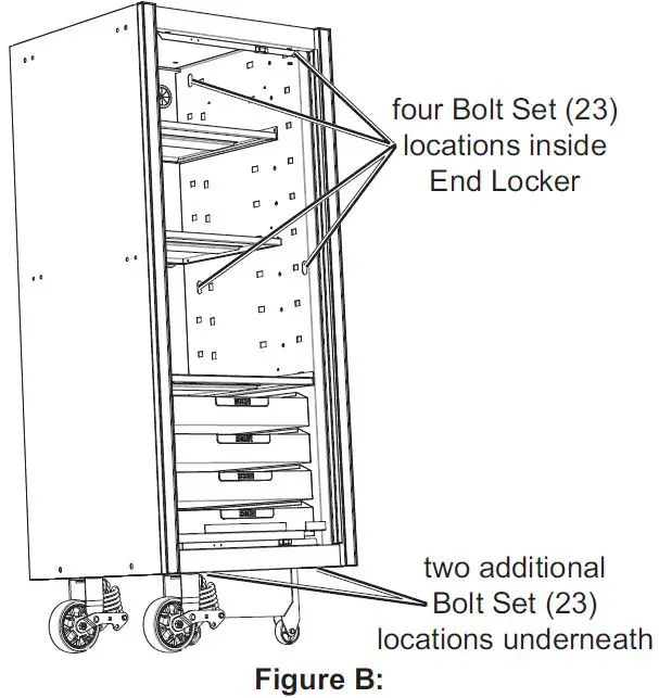 iCON 56322 28 Inch End Locker Harbor Freight Coupons-2
