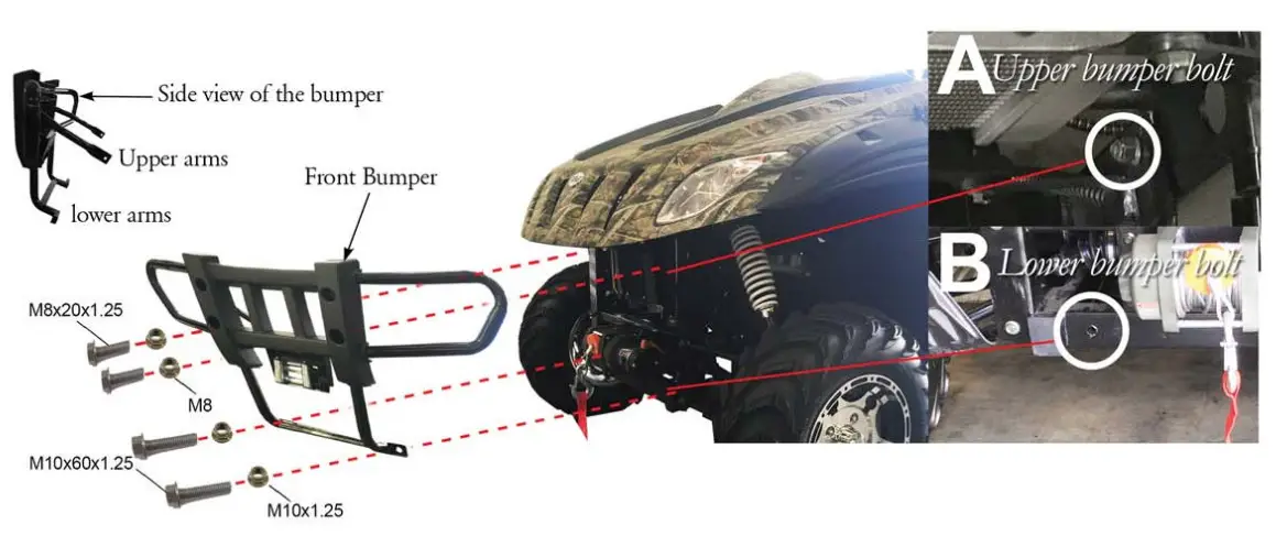 BMS 600 RF-EFI Stallion UTV 594Cc 37 Hp, EFI - 14
