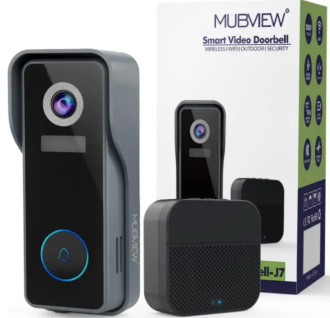 MUBVIEW-Bell-J7-Wireless-Doorbell-Camera-Product