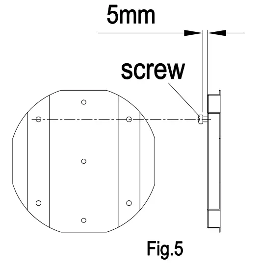 Dimplex DCWF50A 50cm High Velocity Wall Fan - Fig 2