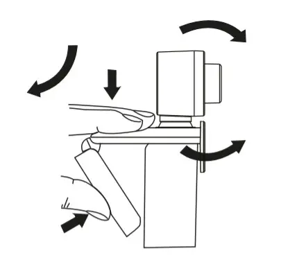 klipxtreme KWC-500 Laguham Full HD Video Streaming Webcam - Installation3