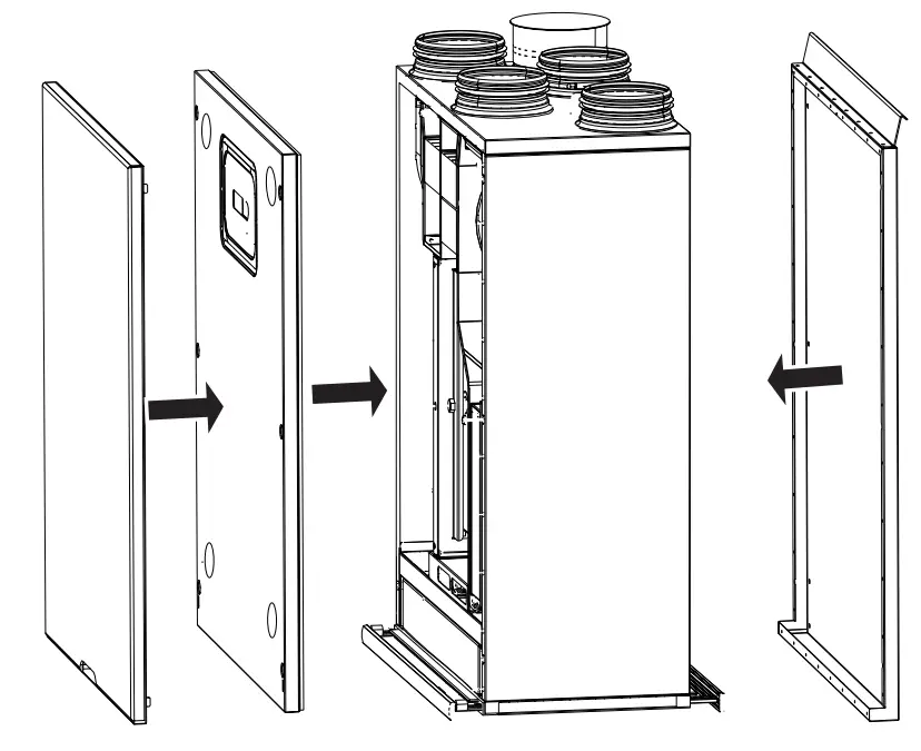 BLAUBERG KOMFORT Roto EC S6K 200 Heat Recovery Air Handling Unit - fig 10