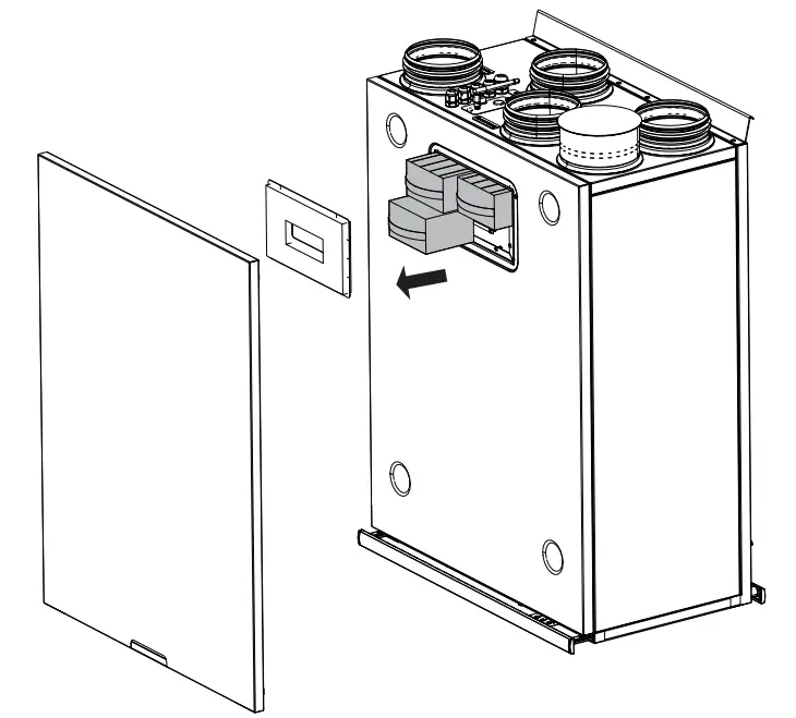 BLAUBERG KOMFORT Roto EC S6K 200 Heat Recovery Air Handling Unit - fig 16