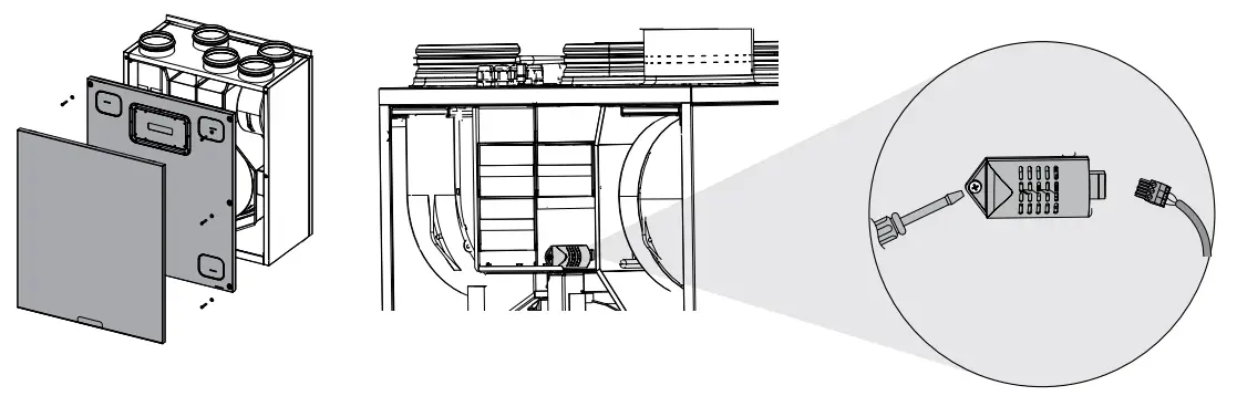 BLAUBERG KOMFORT Roto EC S6K 200 Heat Recovery Air Handling Unit - fig 5