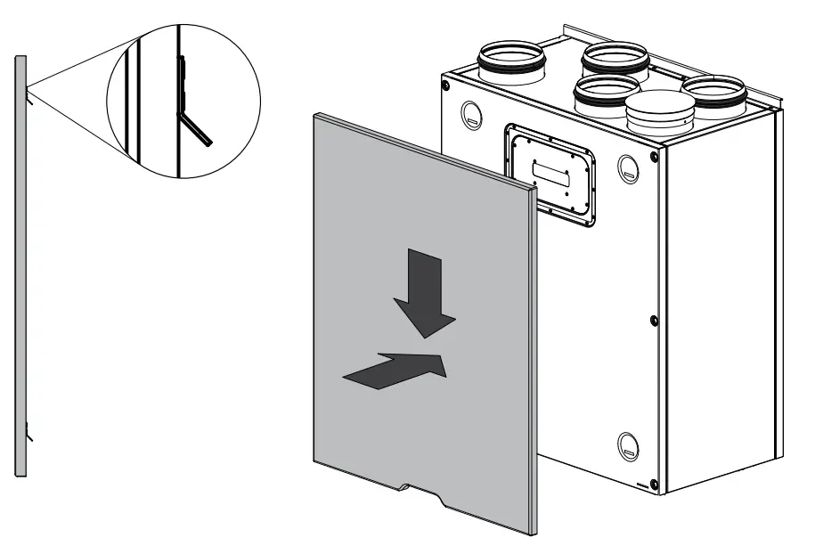 BLAUBERG KOMFORT Roto EC S6K 200 Heat Recovery Air Handling Unit - fig 7