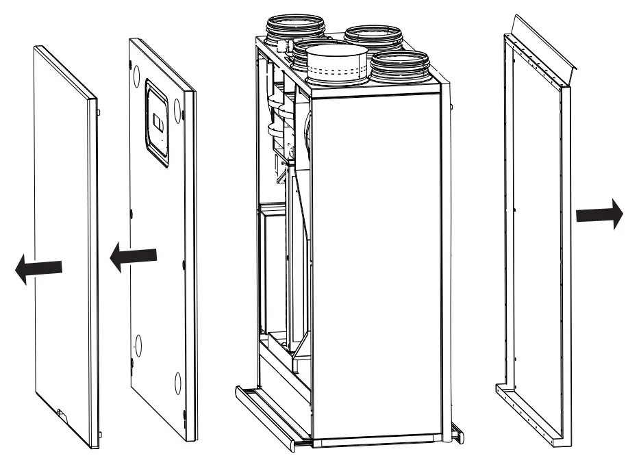 BLAUBERG KOMFORT Roto EC S6K 200 Heat Recovery Air Handling Unit - fig 9