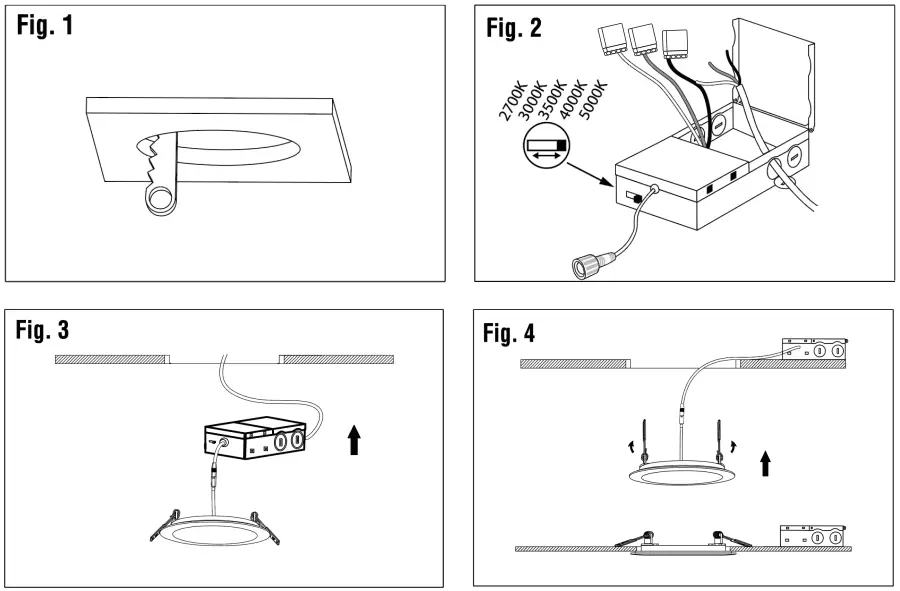 Maxxima MRL-S61245 6 Inch Slim Round Recessed LED Downlight-fig3