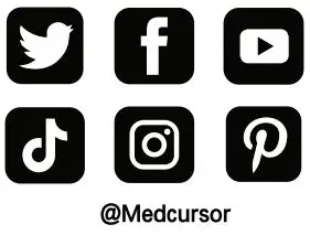 Medcursor NK-FM-100-BLK Shiatsu Foot Massager User Manual - Social media Icon