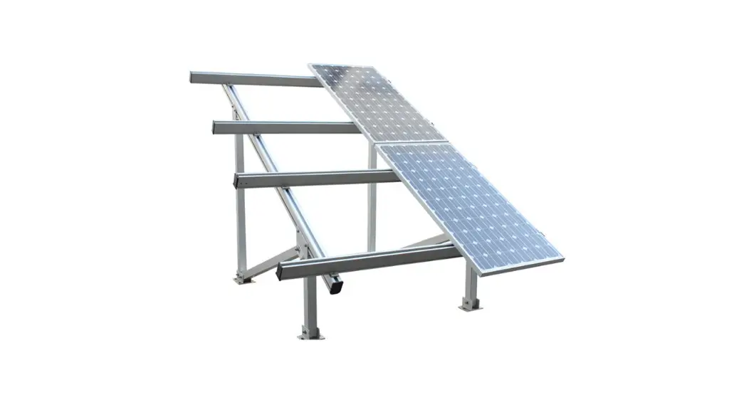 Gridfree Solar Panel Ground Mount 4 Panels Instruction Manual