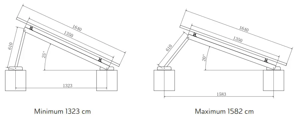 GRIDFREE Solar Panel Ground Mount 4 Panels - fig 3