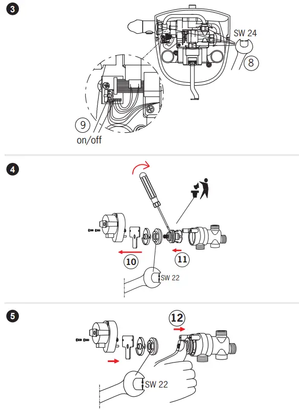 oras 7542-11 Esthete Wellfit Bathroom Equipment - Fig 8