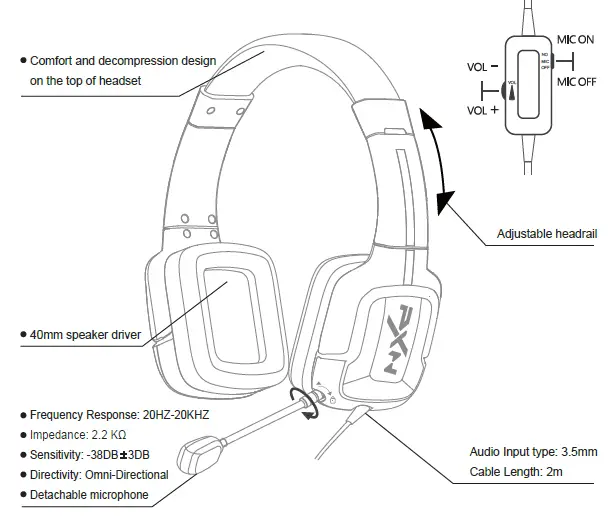PXN-305-Wired-Headphones-1