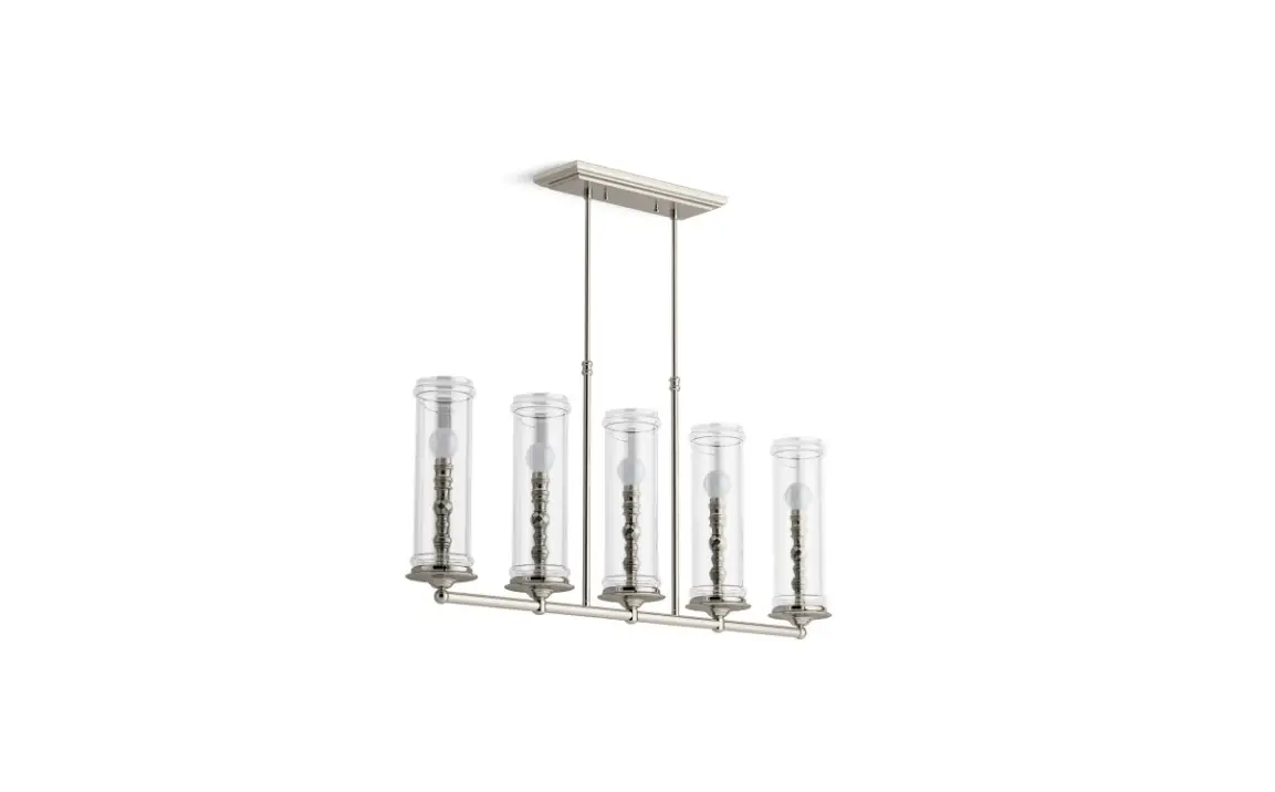 Kohler K-23346-ch05 Damask Five-light Linear Chandelier Instruction Manual Kohler K-23346-ch05 Damask Five-light Linear Chandelier Instruction Manual