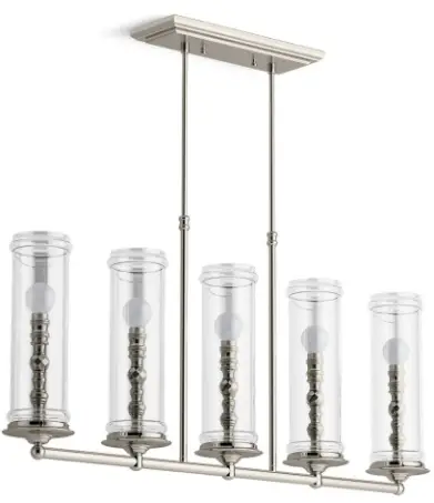 KOHLER-K-23346-CH05-Damask-Five-Light-Linear-Chandelier-PRO