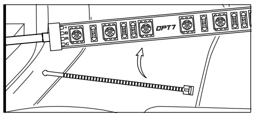 OPT7 LIGHTING AURA PRO Single Row Wheel Well LED Lighting Kit - fig 6