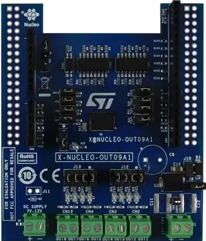 STMicroelectronics-UM3059-X-NUCLEO-OUT09A1-Industrial-Digital-Output-Expansion-Board-product-image