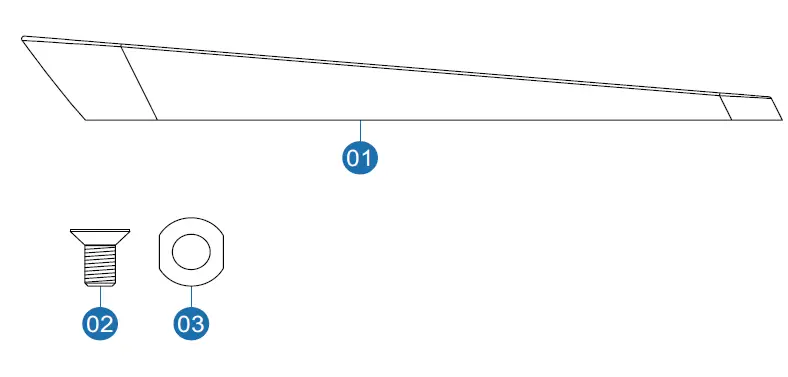 PROFILE DESIGN HSF BTA Drink System Tilt Wedges 1