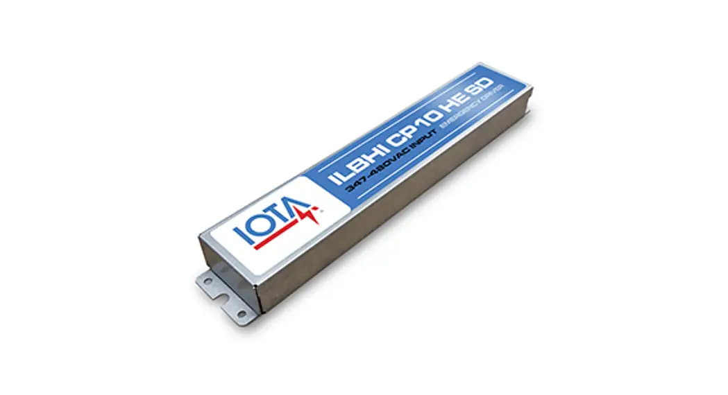 Iota Lb2h Sp24 He Sd Hv Emergency Led Driver Instruction Manual