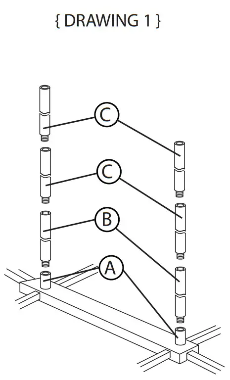 Capitol Lighting FR30106 Jolie 45 Inch LED Linear Suspension Light - fig 1