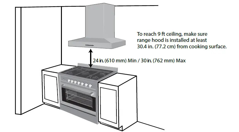 ancona-AN1568-30-Inch-Stainless-Steel-Convertible-Chimney-Style-Wall-Mount-Hood-6
