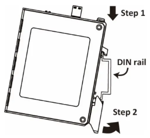 MOXA EDS-2005-EL EtherDevice Switch - Installation Method