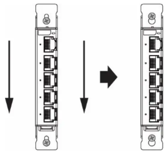 MOXA EDS-2005-EL EtherDevice Switch - screws are fixed