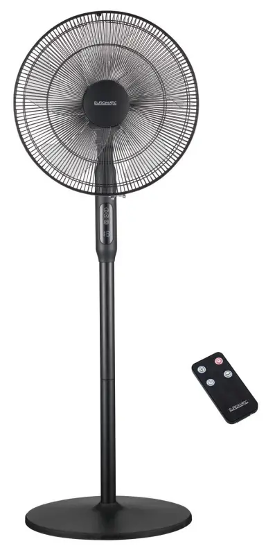 EUROMATIC PF40RC-CH 40cm Pedestal Fan