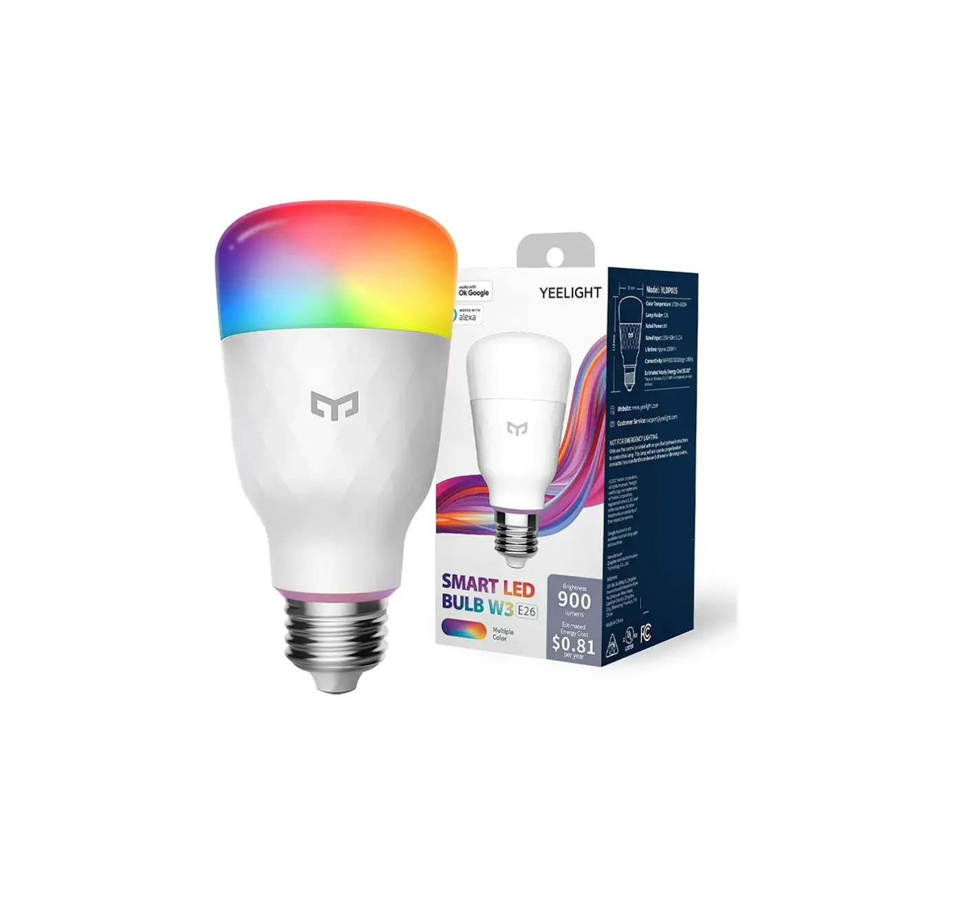Yeelight W3 Multicolor Smart Led Bulb User Manual