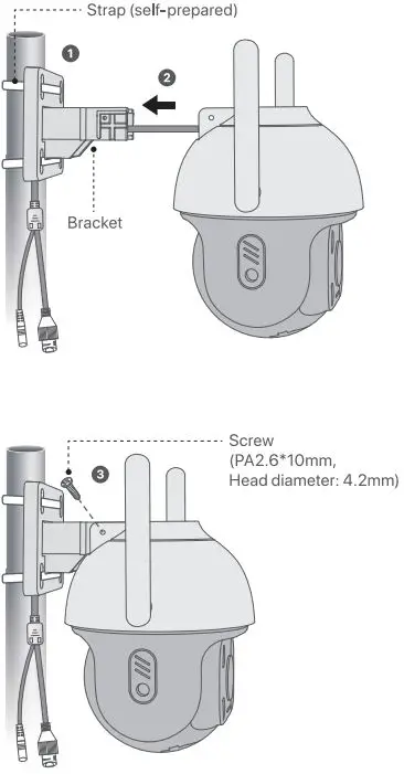 Tenda CH3-WCA 1080P Outdoor WiFi Pan or Tilt Camera-fig8