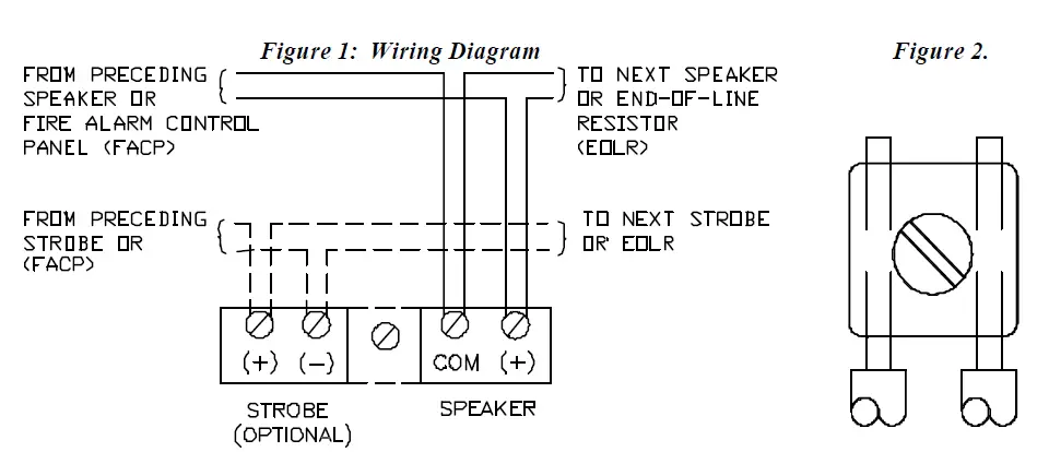 wheelock ET-1010 Speakers and Strobe Speakers 1