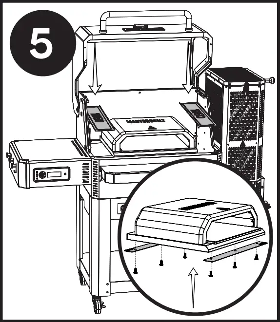 MASTERBUILT MB20181722 Pizza Oven A5