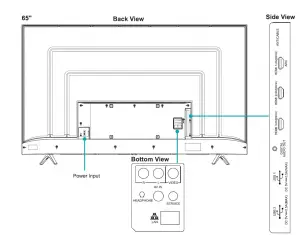 Hisense 4K HDR Smart TV H6570F User Manual