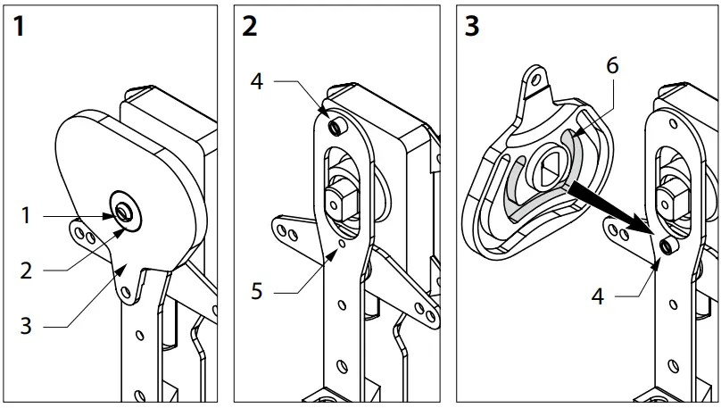 vetus AFSTZIJ Mechanical Remote Engine Control - Adjusting