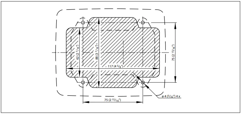 vetus AFSTZIJ Mechanical Remote Engine Control - Housing