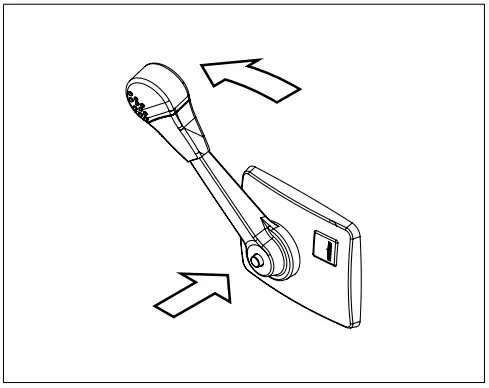 vetus AFSTZIJ Mechanical Remote Engine Control - gearbox