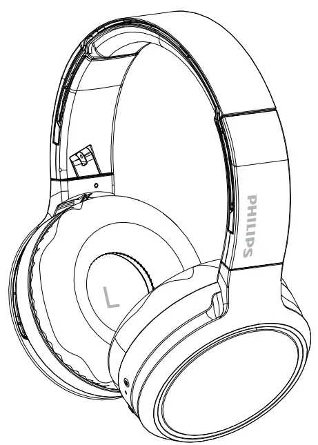PHILIPS TAH5205 Headphones --- box