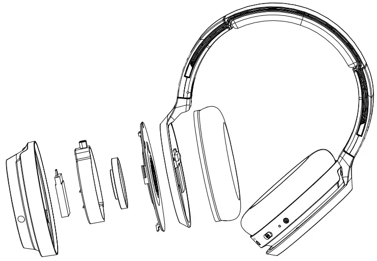 PHILIPS TAH5205 Headphones --- integrated
