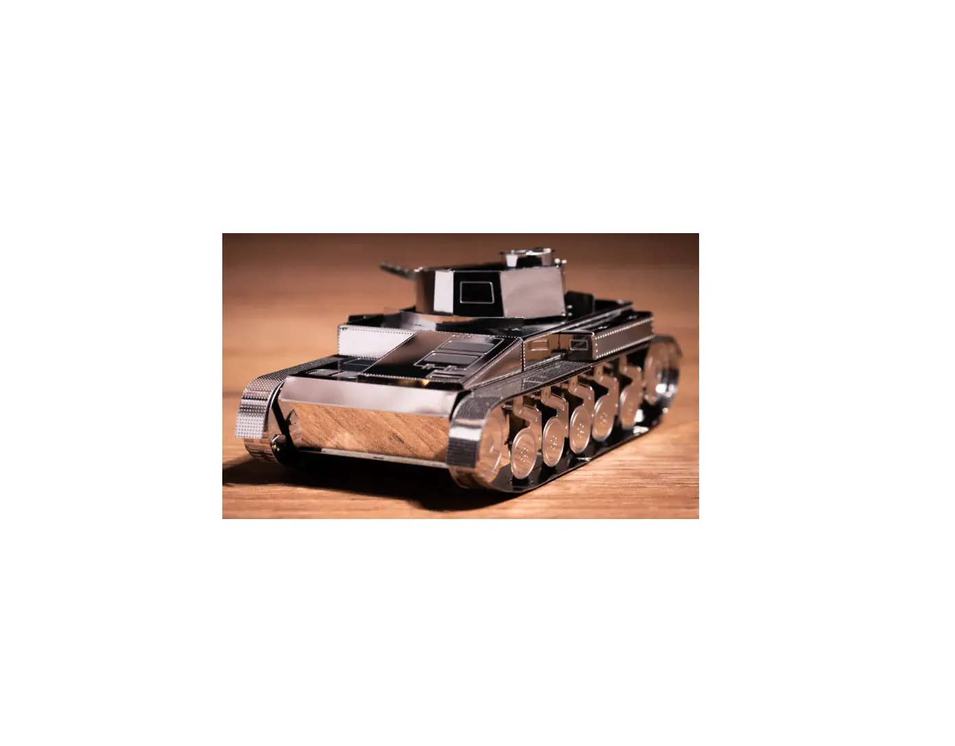 Metal Time Pz.kpfw.ii 3d Metal Model Building Kit Instruction Manual