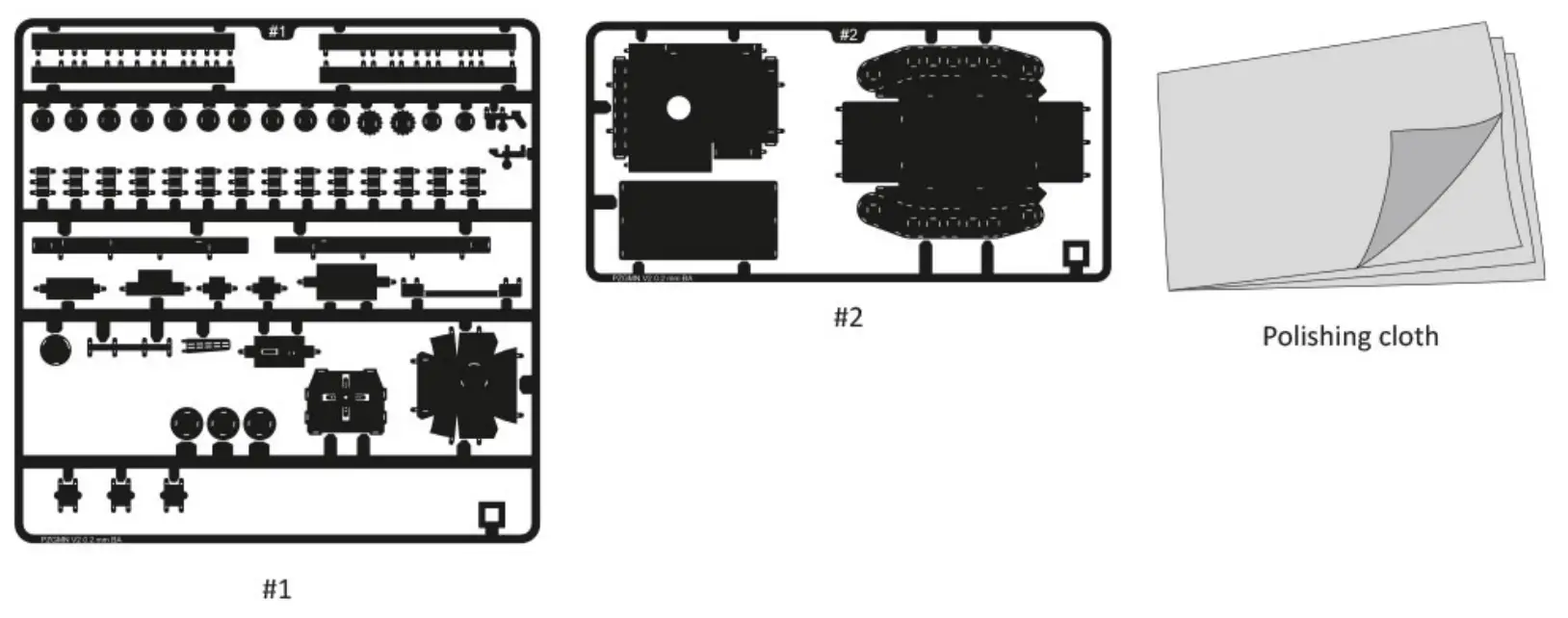 Model Parts And Assembly Tools