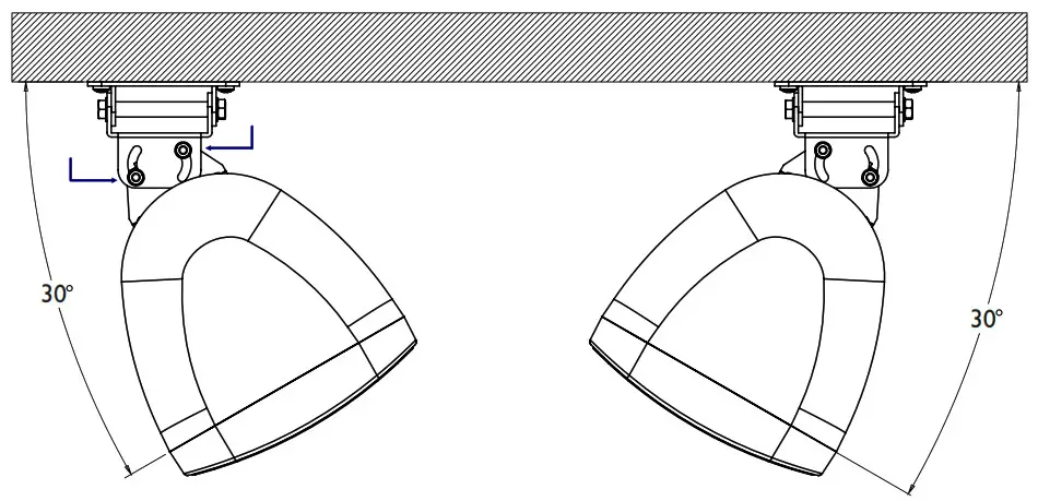 HH ELECTRONICS TNi-W4 Wall Mounted Loudspeaker - ROTATION 2