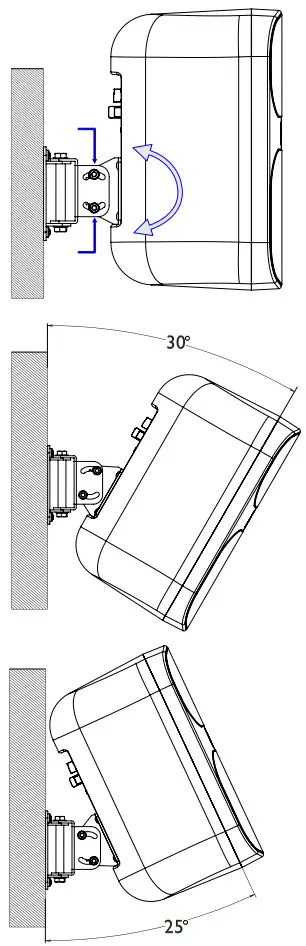HH ELECTRONICS TNi-W4 Wall Mounted Loudspeaker - TILT