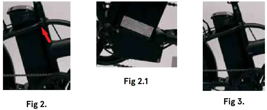 retrospec 210000007135 Jax Rev Folding Bike - Battery Installation & Usage