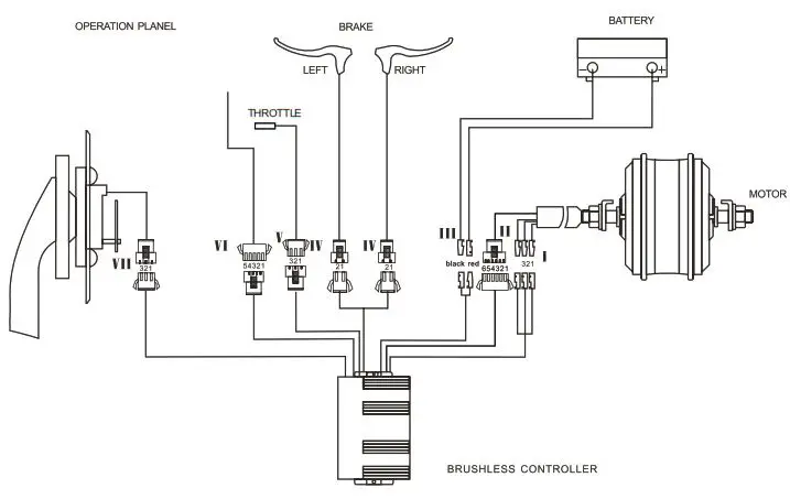 retrospec 210000007135 Jax Rev Folding Bike - Electric Circuit Diagram and Specifications