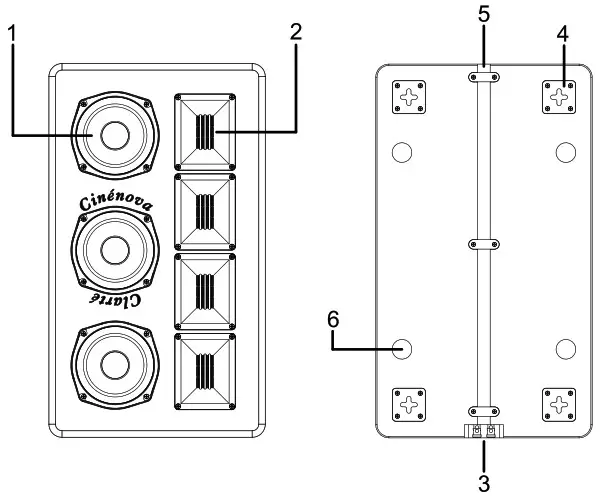 EARTHQUAKE OW-C5 Cinenova -- On-Wall Overview