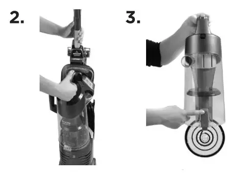 Bissell 9182 & 2763 Series Powerglide with Lift-Off Technology - Empty Dirt Container