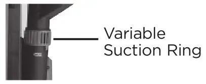 Bissell 9182 & 2763 Series Powerglide with Lift-Off Technology - Variable Suction Ring