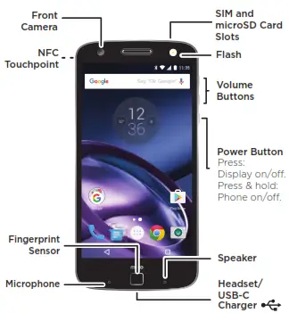 Lenovo lmoto Z - about phone.